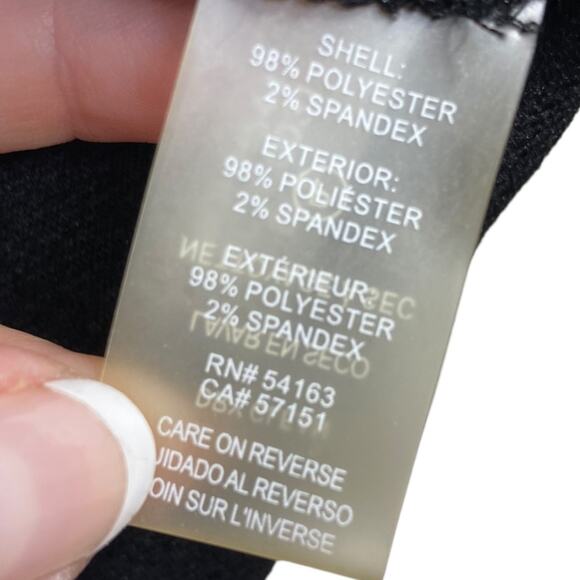 Karl Lagerfeld textured sleevless long tank with pockets and beads Size 14 - Picture 9 of 11